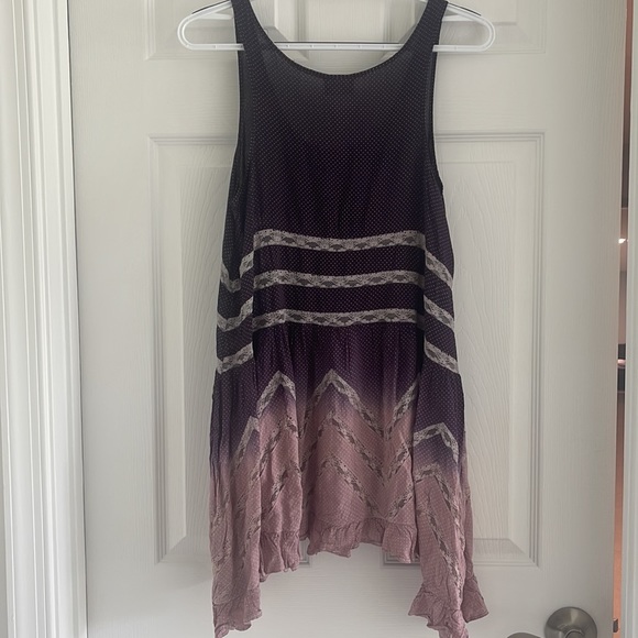 ✨SOLD✨Free People Ombré boho tunic top - Picture 6 of 10